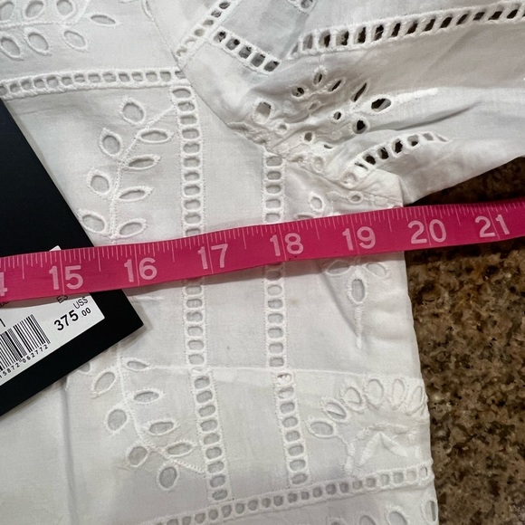 THE KOOPLES FLOWER EMBROIDERY SHIFT DRESS Size 3 French/ Size 8 US NWT - Picture 9 of 13